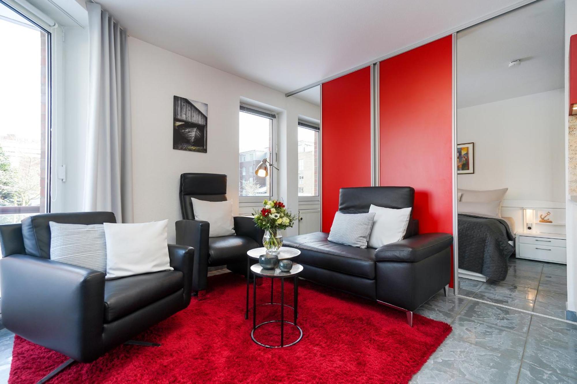Anker Mal Kaimauer Apartment Husum  Luaran gambar