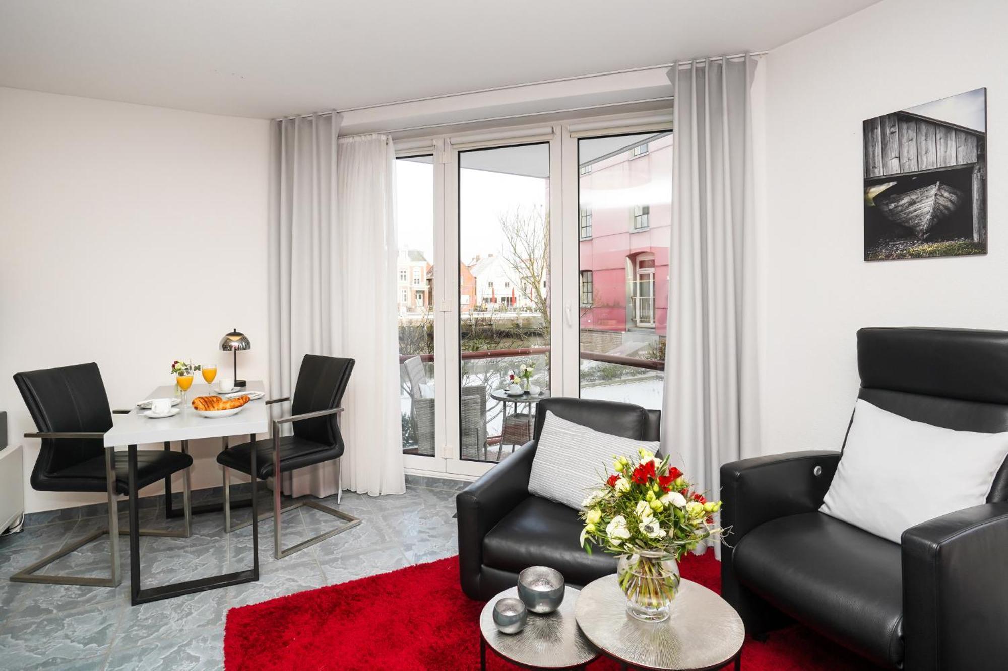 Anker Mal Kaimauer Apartment Husum  Luaran gambar